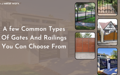 A few Common Types Of Gates And Railings You Can Choose From