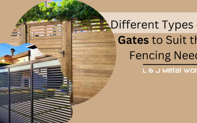 Different Types of Gates to Suit the Fencing Needs